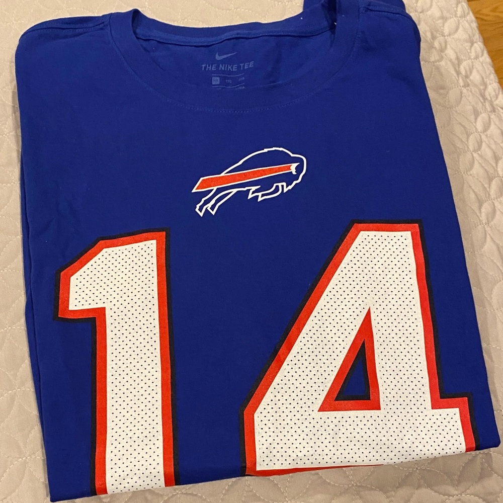 Nike Royal Blue Team Tee with Red Accents